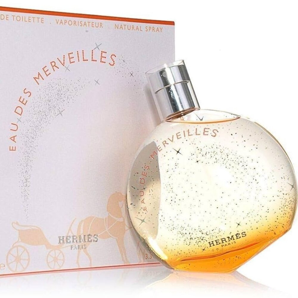 HERMES Eau des Merveilles EDT Woody Amber Orange-Mini 7.5 ml,0.25oz-BOXED-NEW - Picture 6 of 12
